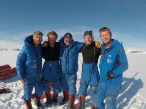 The SPEAR17 team at the end of their journey