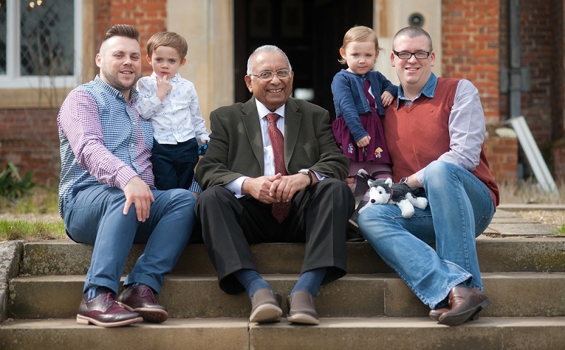 Gary and Matthew with Verity and Elliott and Thomas Mathews Gary and Matthew with Verity and Elliott and Thomas Mathews