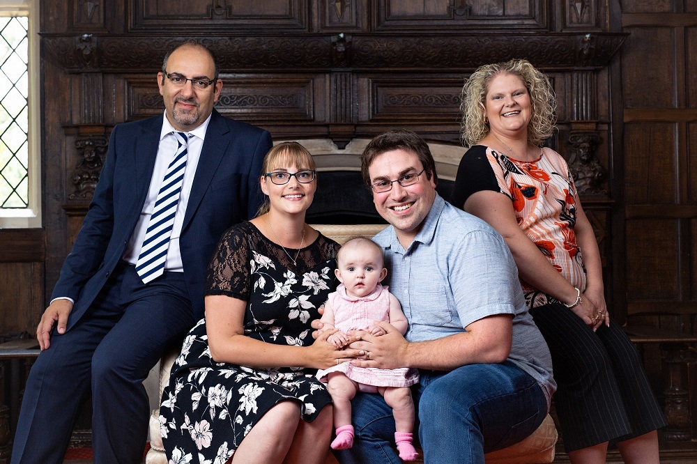 Darnbrough-Lathlean with Thanos and Louise Darnbrough-Lathlean with Thanos and Louise