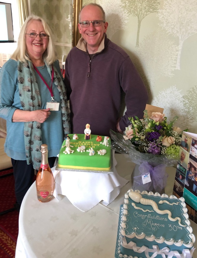 Gillian Bellars and Martyn Blayney at their party Gillian Bellars and Martyn Blayney at their party