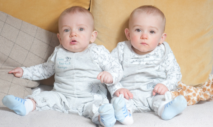 Double delight for Norfolk couple after polycystic ovaries affected fertility