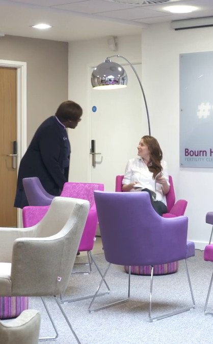 Have a free consultation with a friendly fertility nurse specialist Have a free consultation with a friendly fertility nurse specialist at Bourn Hall