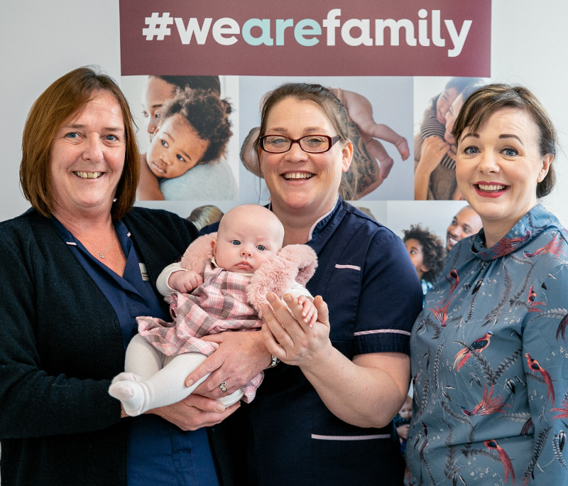 Amanda and baby Meredith at Bourn Hall Wickford 2