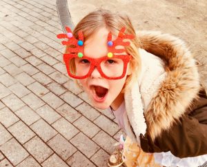 Christmas shopping with Rose, 2019