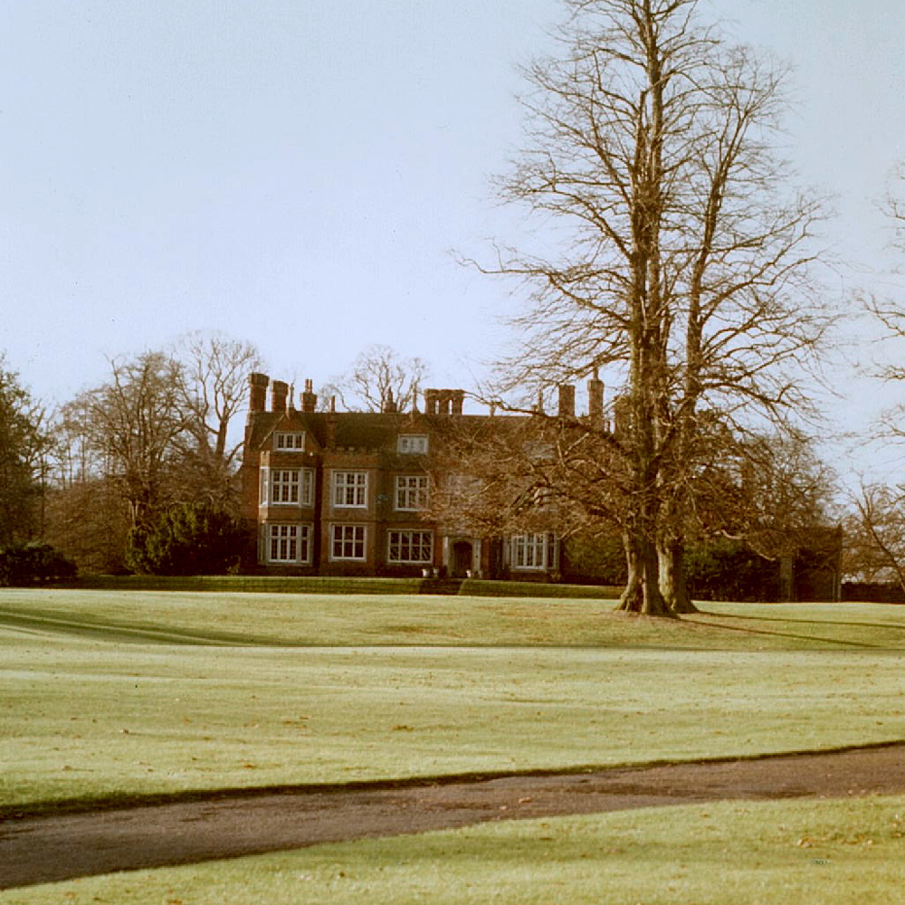 Bourn Hall before the work began in 1980