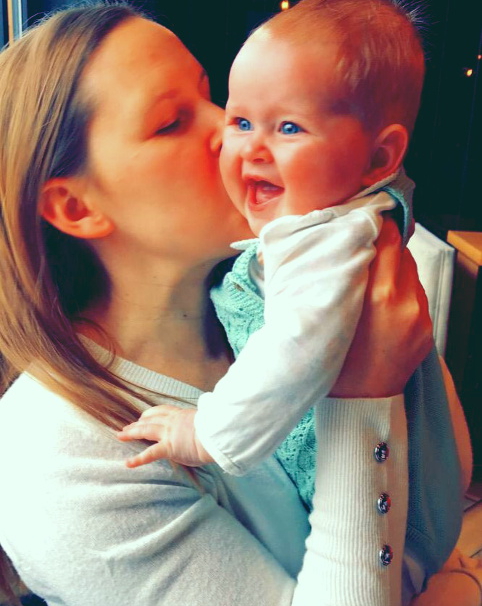 Charlotte Rawlinson with daughter Eloise Charlotte Rawlinson with daughter Eloise