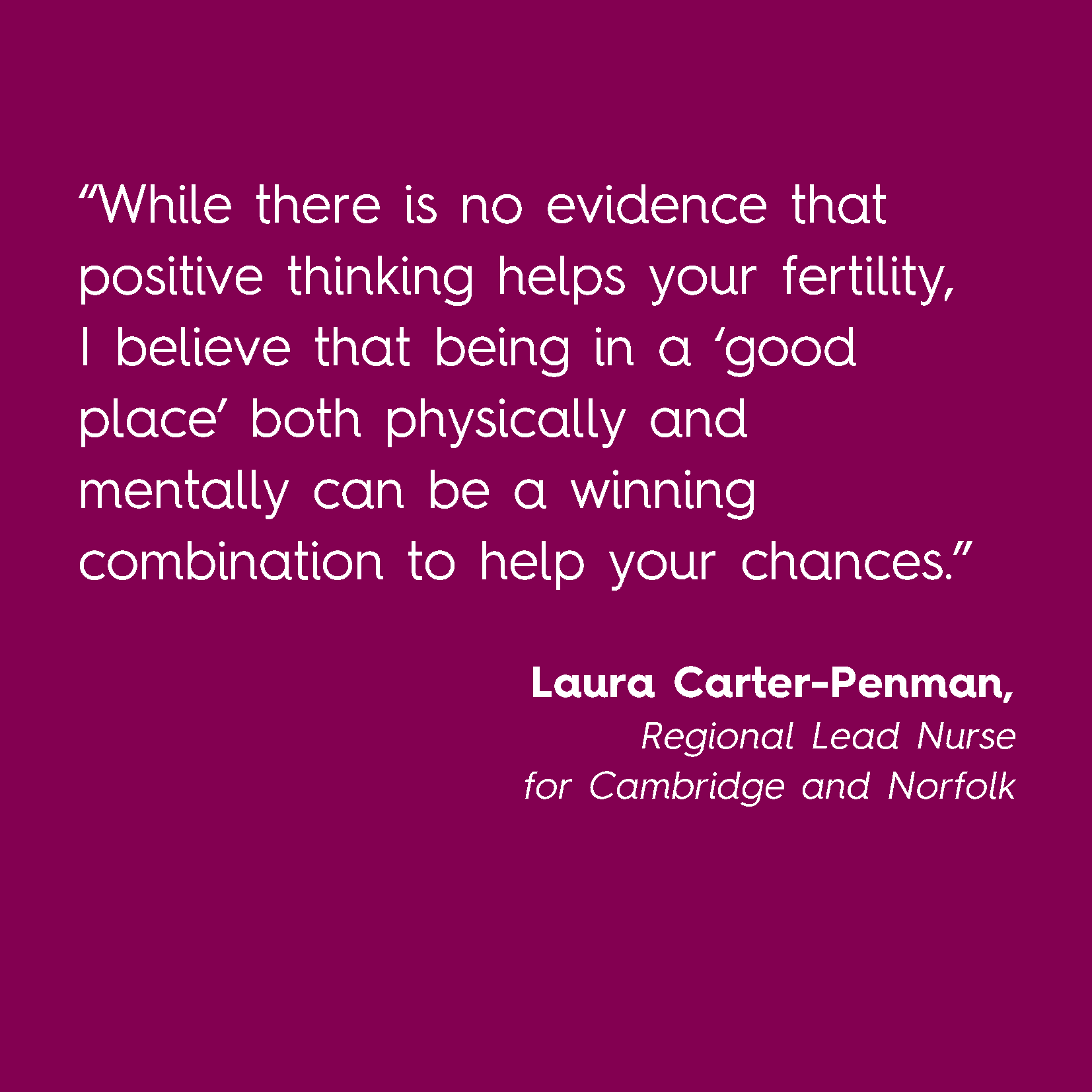 Year of the Nurse - Laura