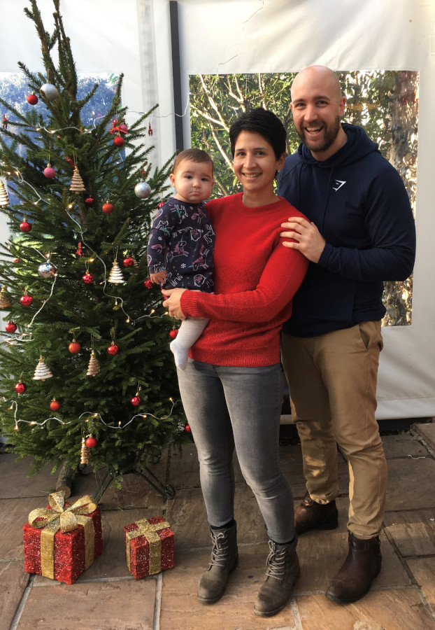 Marianne and Michael with their daughter Mia (web) Marianne and Michael with their daughter Mia (web)