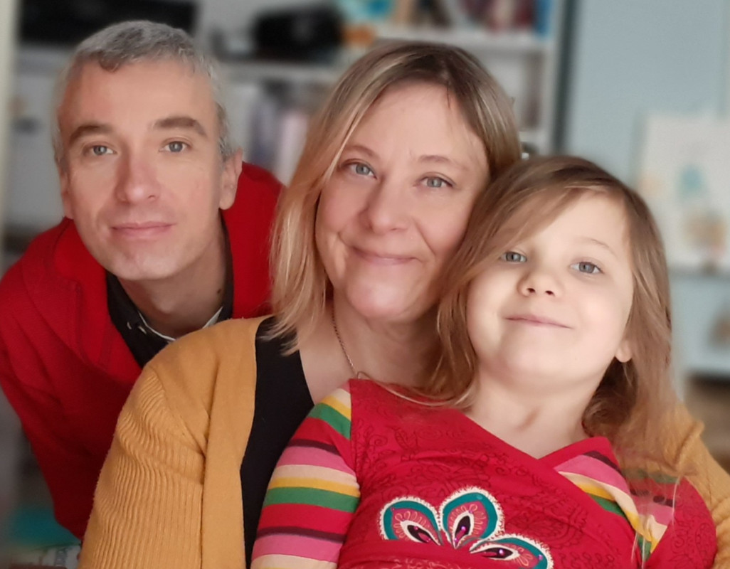 Susie and Rob with Callie Susie and Rob with Callie