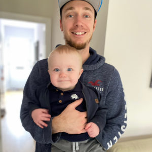 Dan with son Hendrix