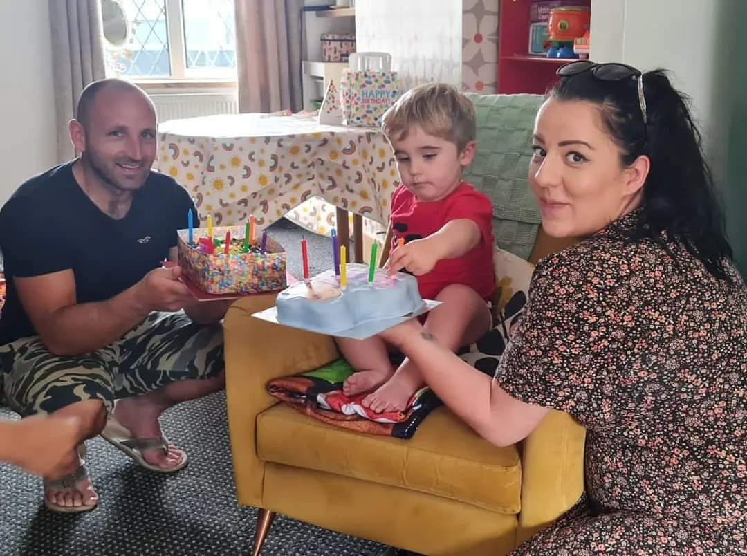 Sammy-Jo and Leigh with Bodhi Sammy-Jo and Leigh with Bodhi