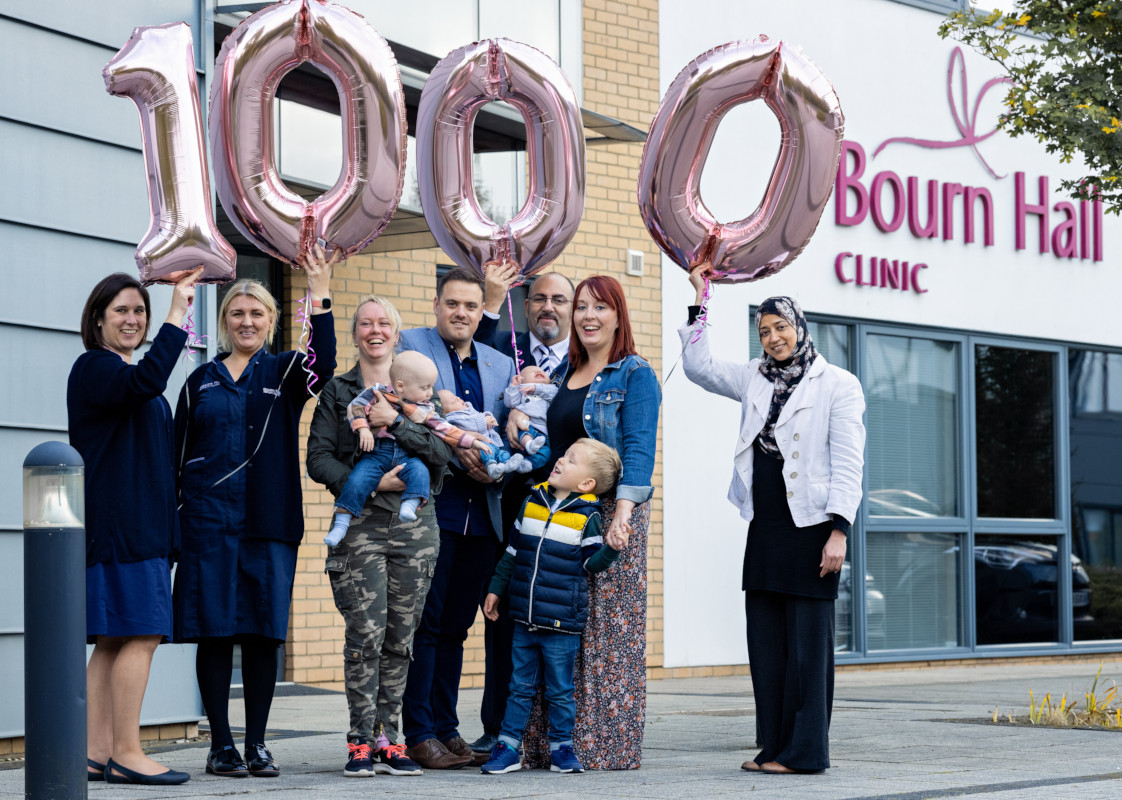 Bourn Hall Wymondham celebrate 1000 babies Bourn Hall Wymondham celebrate 1000 babies