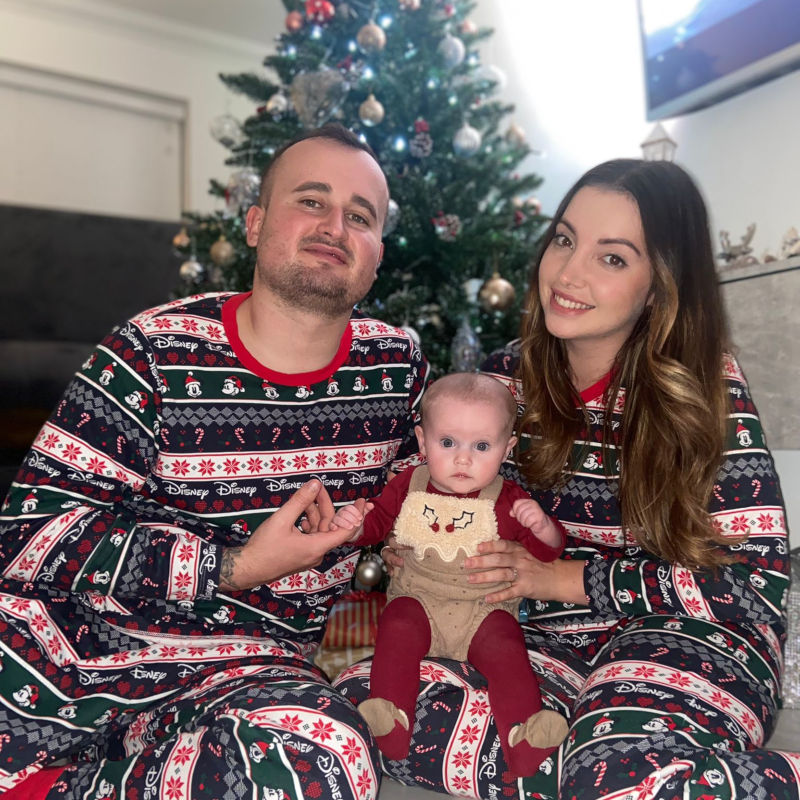 Amber, Josh and Hallee Amber, Josh and longed for babyHallee