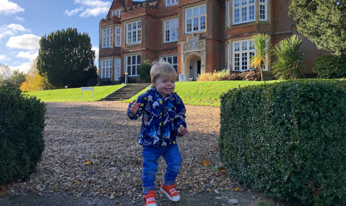 Robin visited Bourn Hall