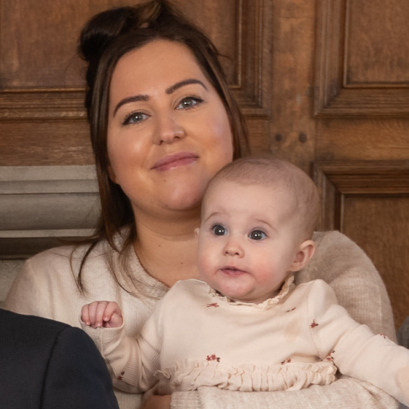 Nikki with Cleo Nikki with Cleo