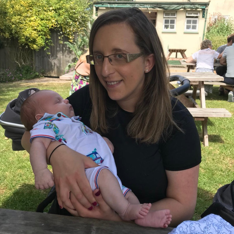 Amanda with Alfie Amanda with Alfie