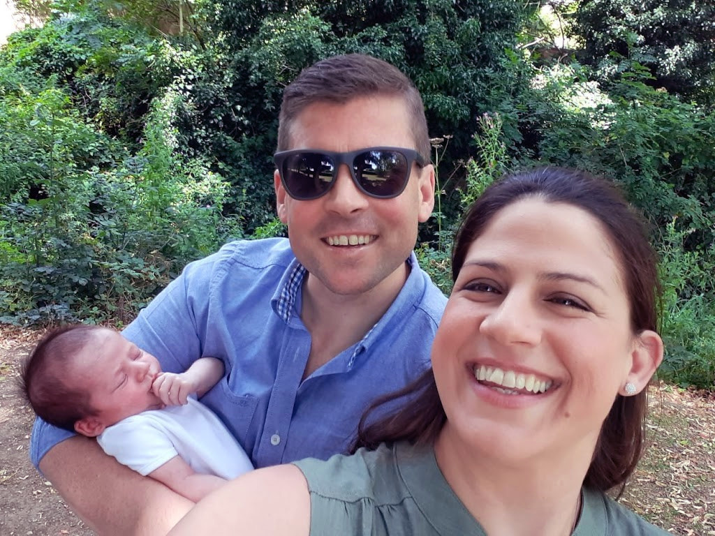 Craig and Veronica with Olivia Craig and Veronica with Olivia