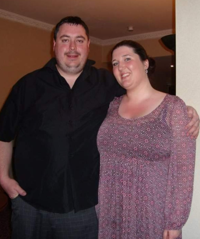 Sarah and Steve - before Sarah and Steve before their weight loss