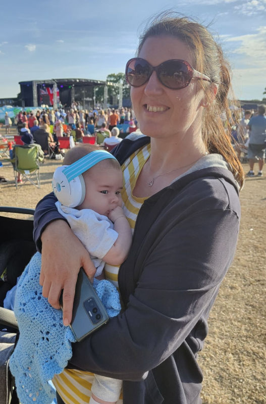 Sarah with Jack Sarah with Jack