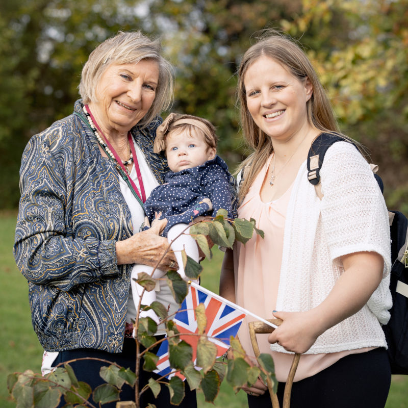 Kay Elder with Esme and Sarah Kay Elder with Esme and Sarah