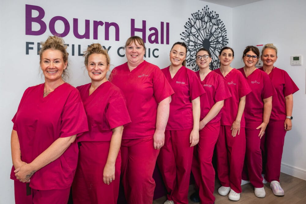 The Bourn Hall Fertility Clinic Team at an Open Event.