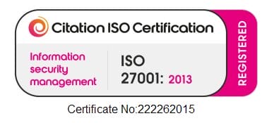 Citation ISO Certification badge.