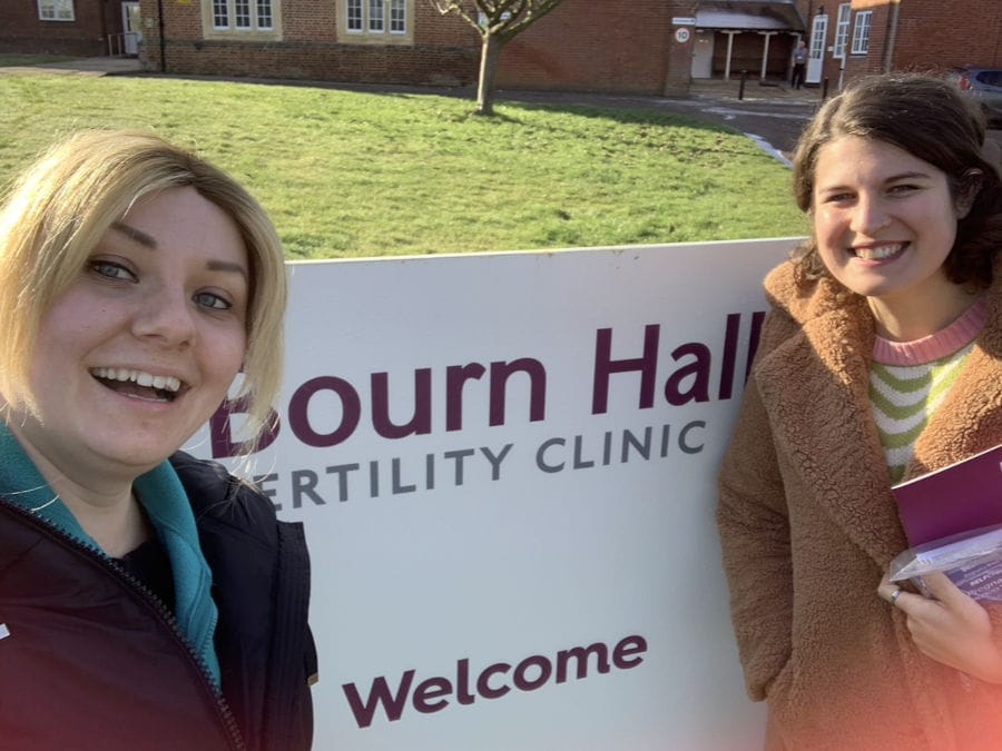 Kristy and Gabbie at Bourn Hall