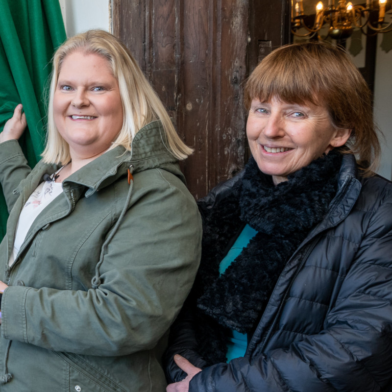 Louise Brown and Jenny Joy