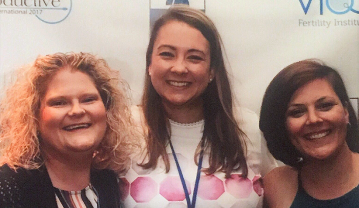 Louise Brown, Valerie Landis, Elizabeth Carr world's first test-tube baby