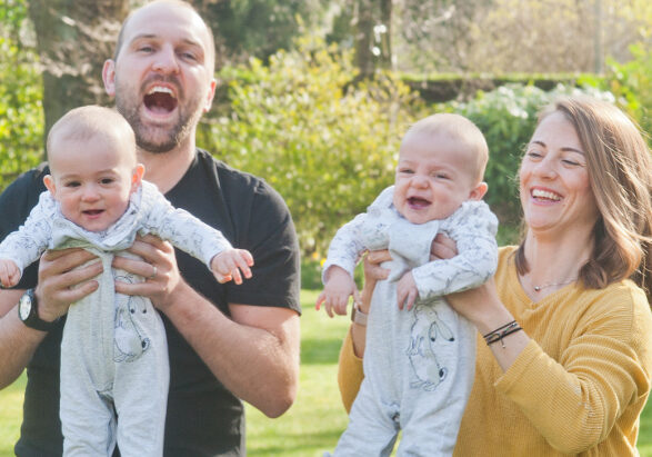 Double delight for Norfolk couple after polycystic ovaries affected fertility