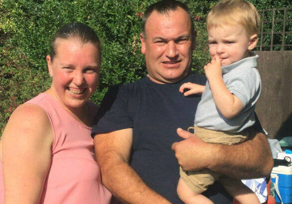 Parents at last after five miscarriages in seven years