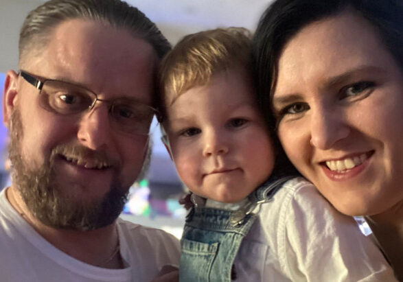 Richard and Jemma with Harrison (cs)